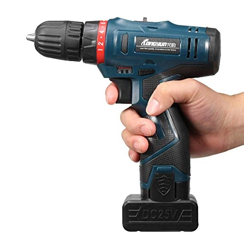 Cordless Hammer Drill - 25V Li-Ion 2 Speed