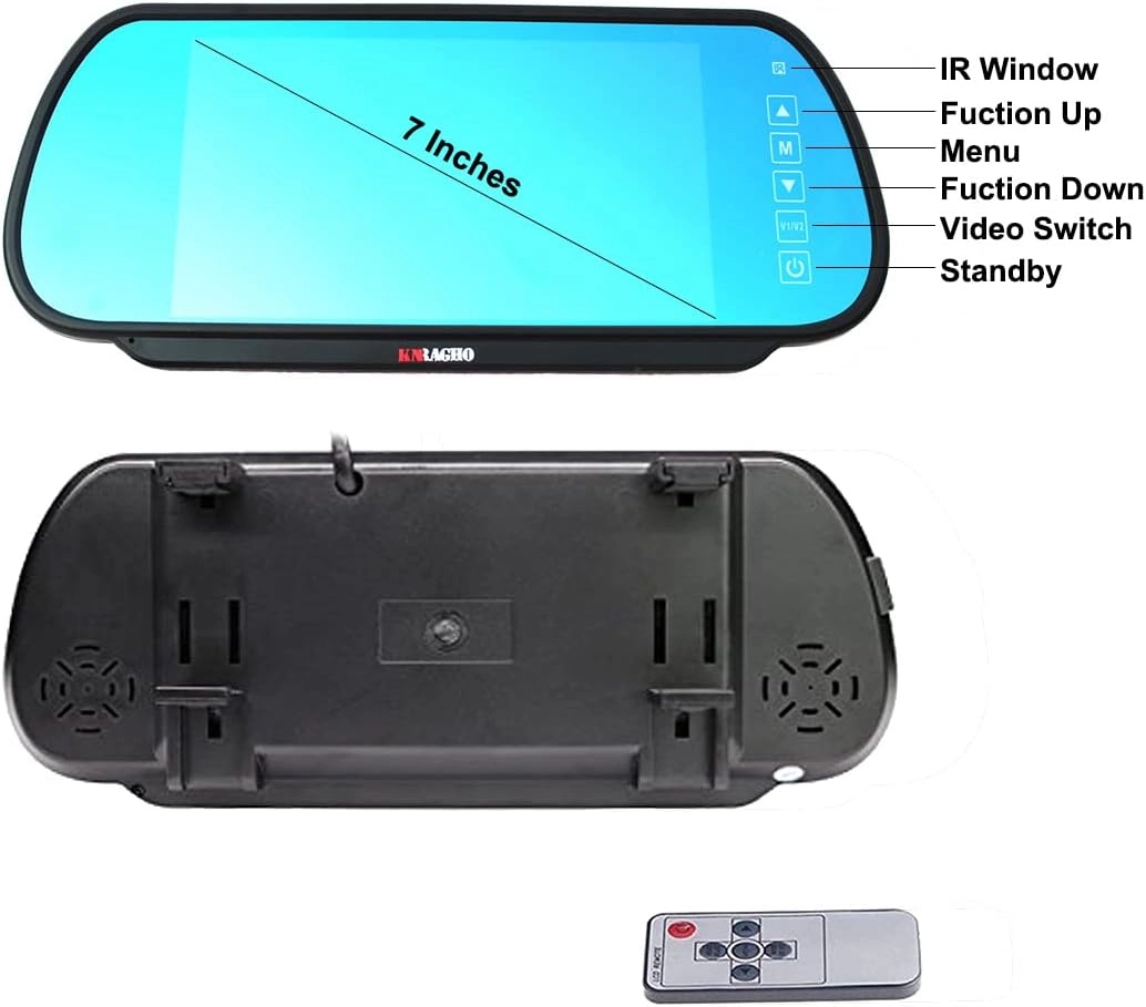 Rearview Car TFT LCD Monitor - 7 Inch