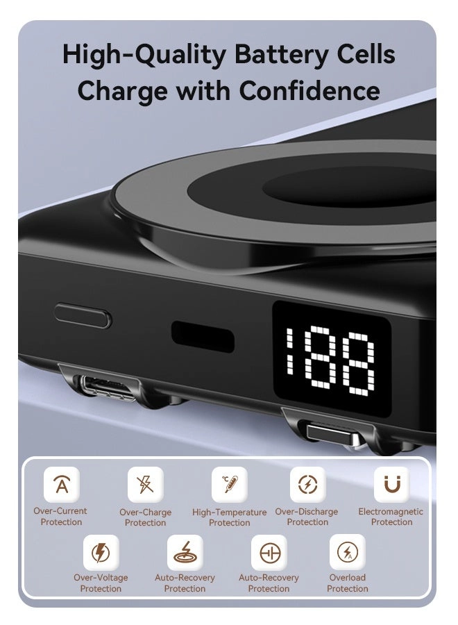 M6 - 10000 mAh 22.5 W Fast charging Wireless charging