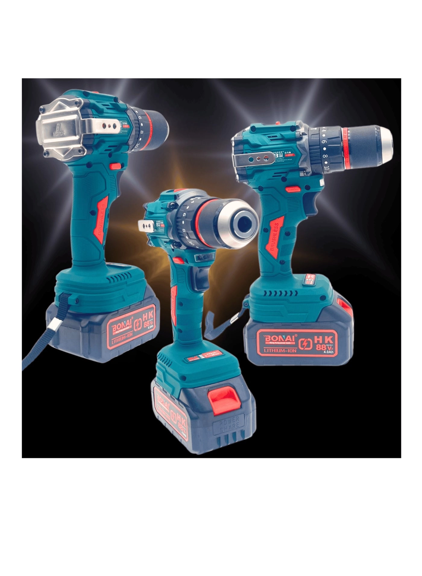 88VF Cordless Brushless Impact Drill
