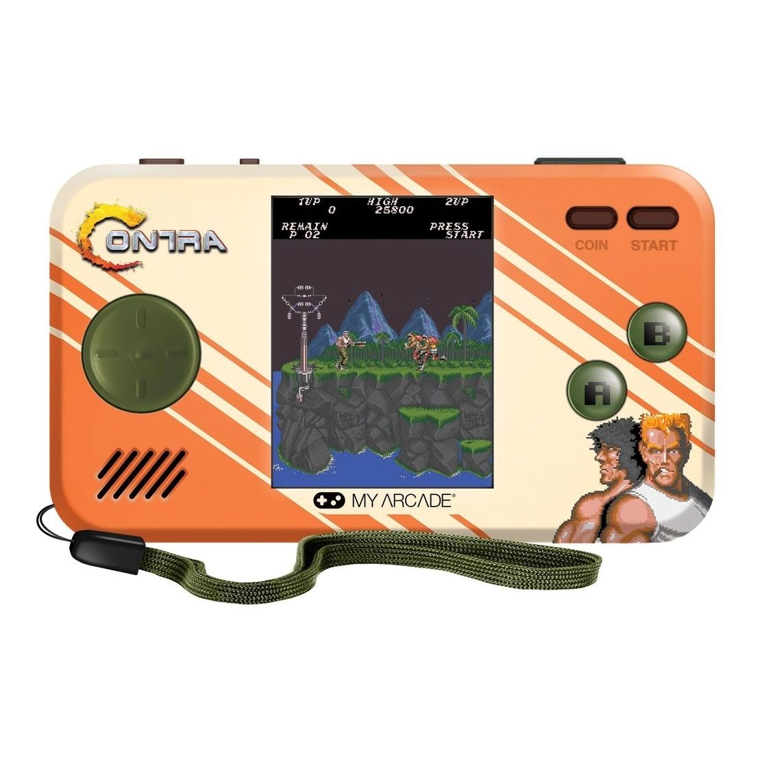 My Arcade Contra Pocket Player