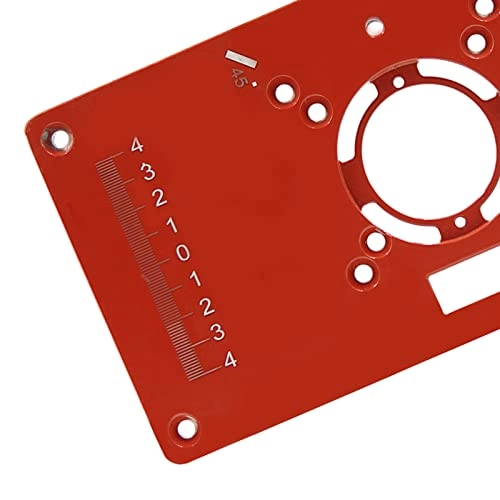 Router Table Insert Plate - 1 Set