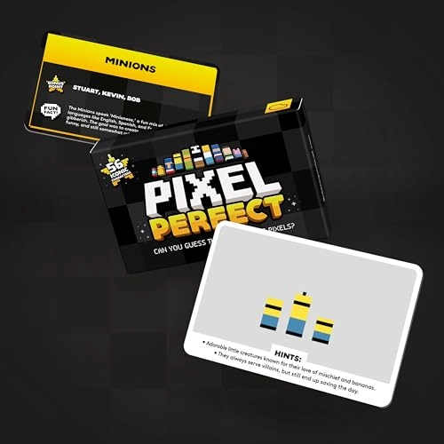 Pixel Perfect - Pop Culture Trivia Card Game