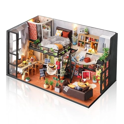 Miniature Dollhouse Kit - DIY Assembly Required