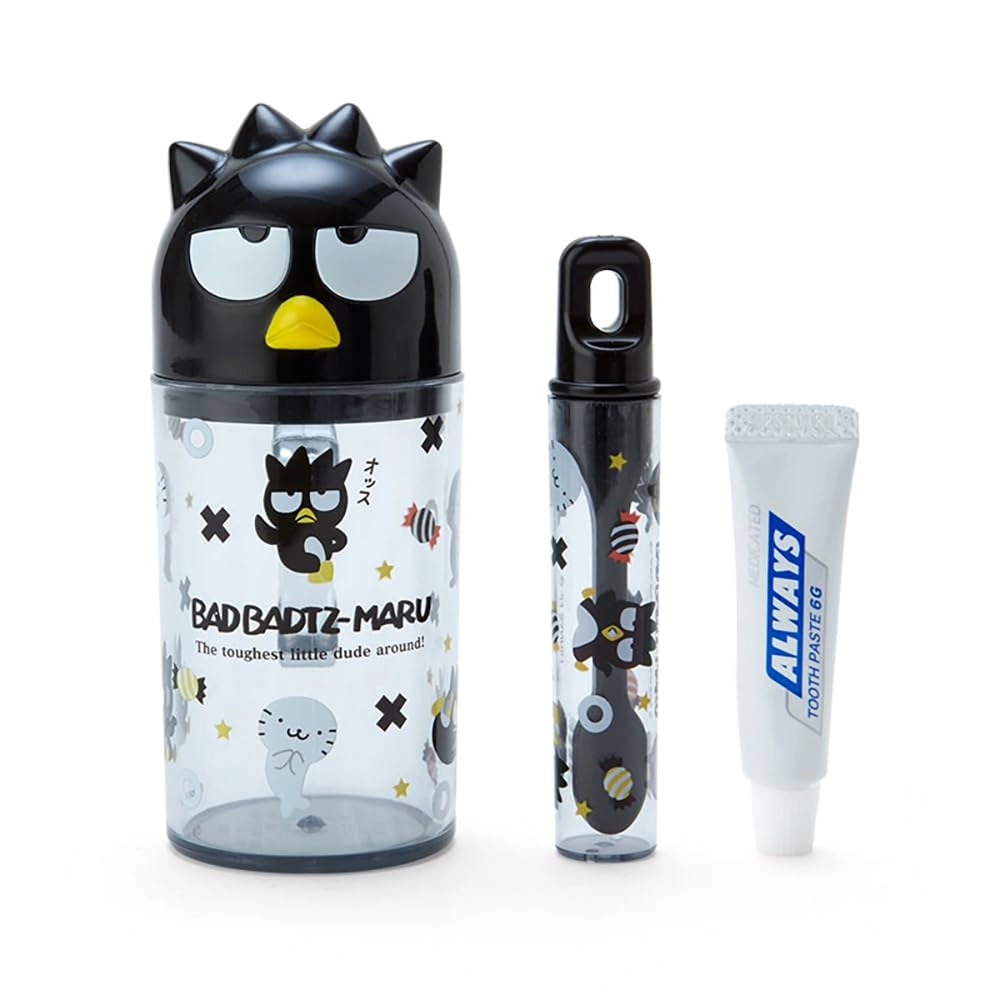 Sanrio Bad Batsumaru - Toothbrush & Cup Set 1 Count