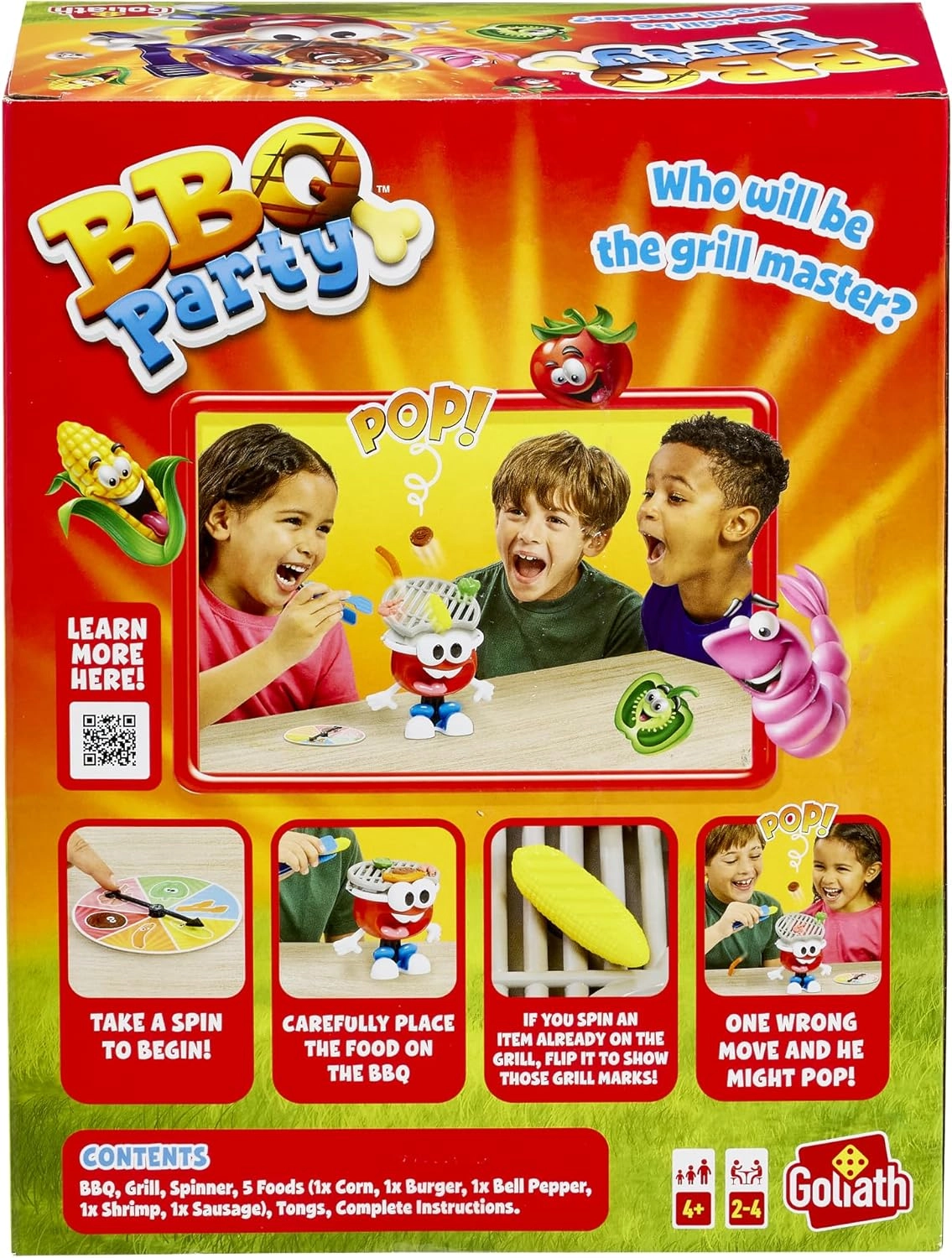 BBQ Party - English, French 4 years and up