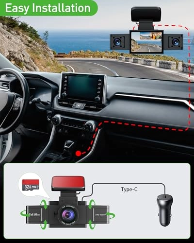 Hd 1080p Dash Cam 1080P
