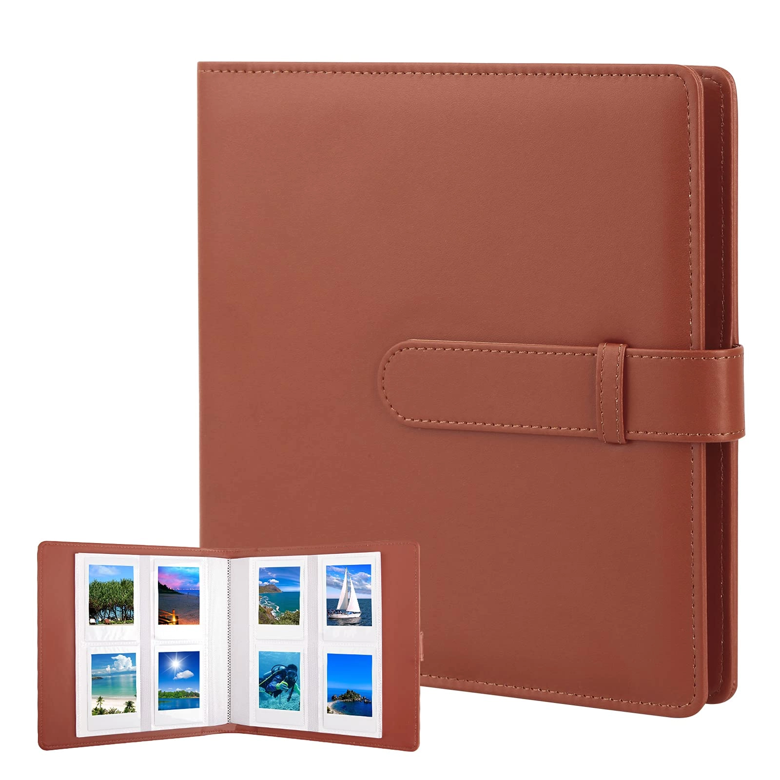 Instax Mini 256 Pockets Leather Photo Album