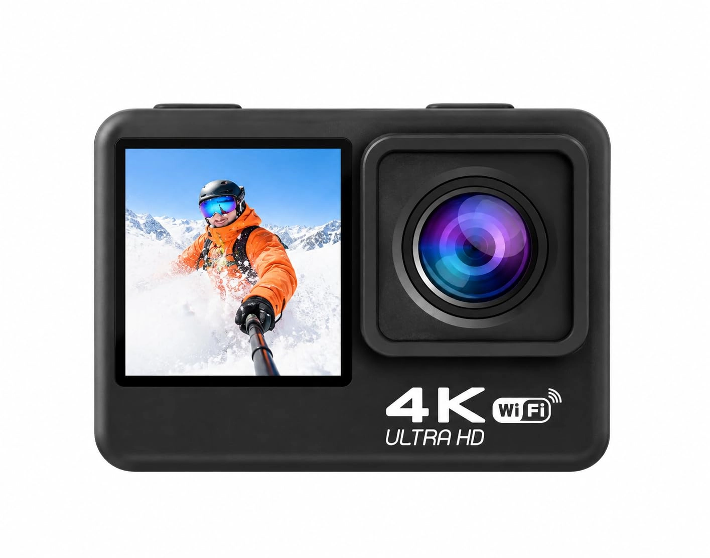AUSHA EXPORTS P LTD-140 , SECTOR 27, GURUGRAM-122009, CUSTOMER SUPPORT 08048977694 4K Action Camera - 4K 60FPS