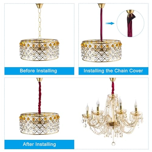 chandelier cable cover