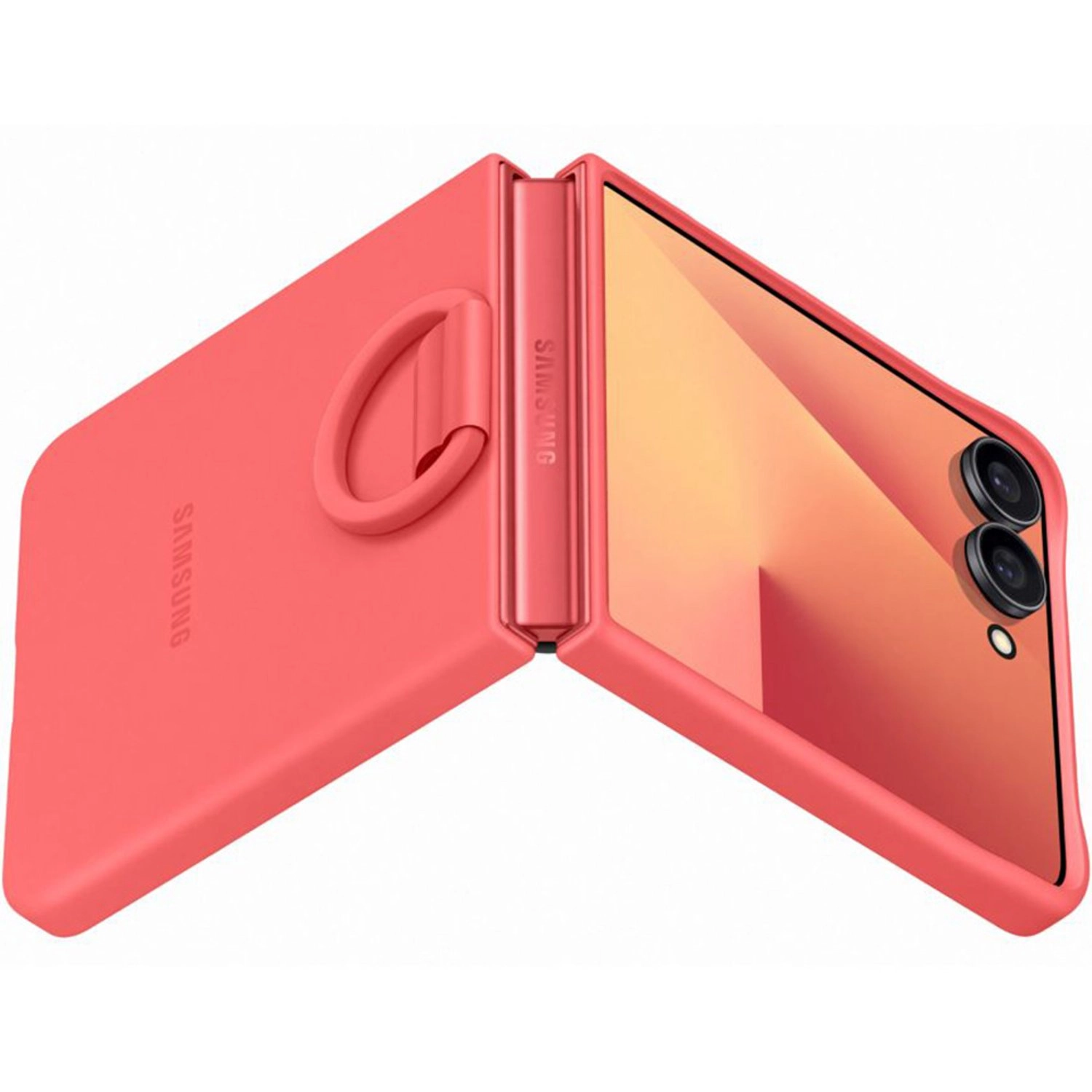 Flip7 Ring Case Silicone for Galaxy Z Flip7