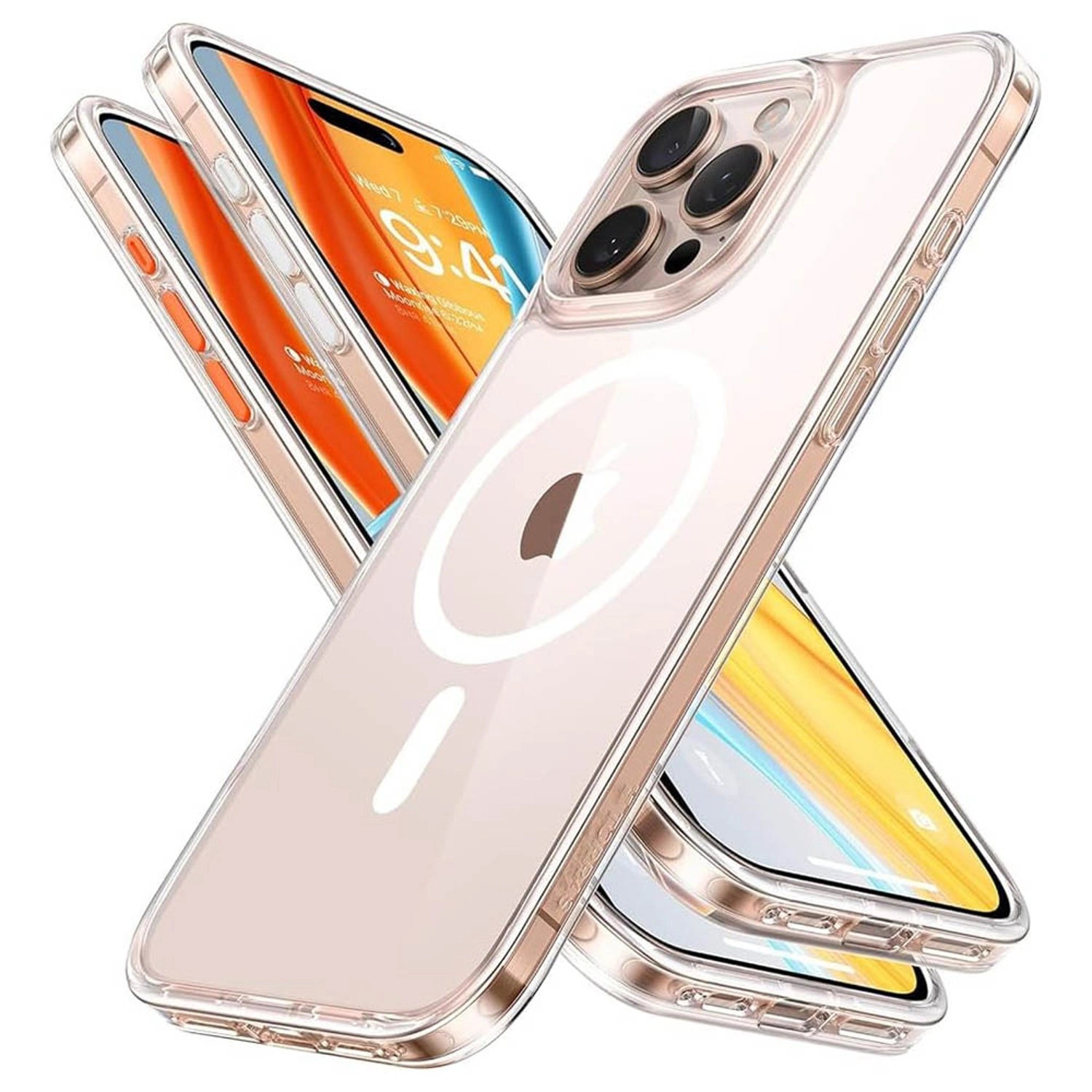 MaxGuard MagSafe Case with Screen Protector for iPhone 16 Pro Max