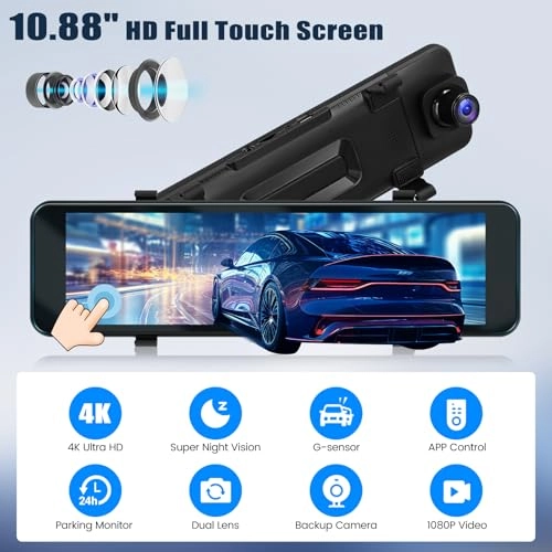 Mirror Dash Cam - 2160p