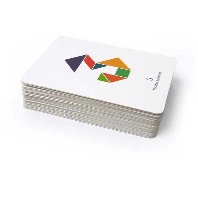 Colorful Tangram Game - 6+ 7 pieces