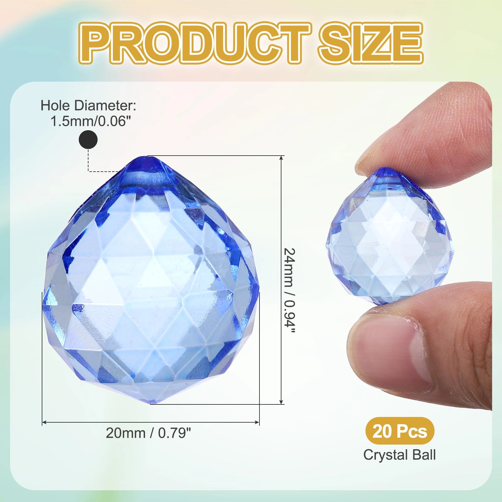 Crystal Ball Prism - K9 Crystal