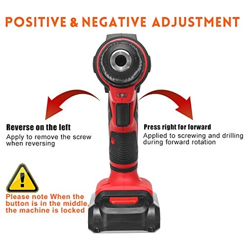 3 in 1 Electric Hammer Drill - Cordless 25+3 N.m 10mm