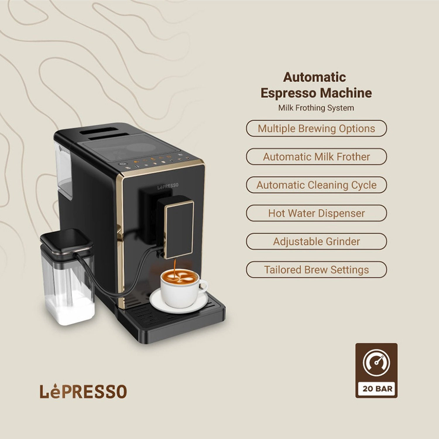 Automatic Espresso Machine LPCFFM0003
