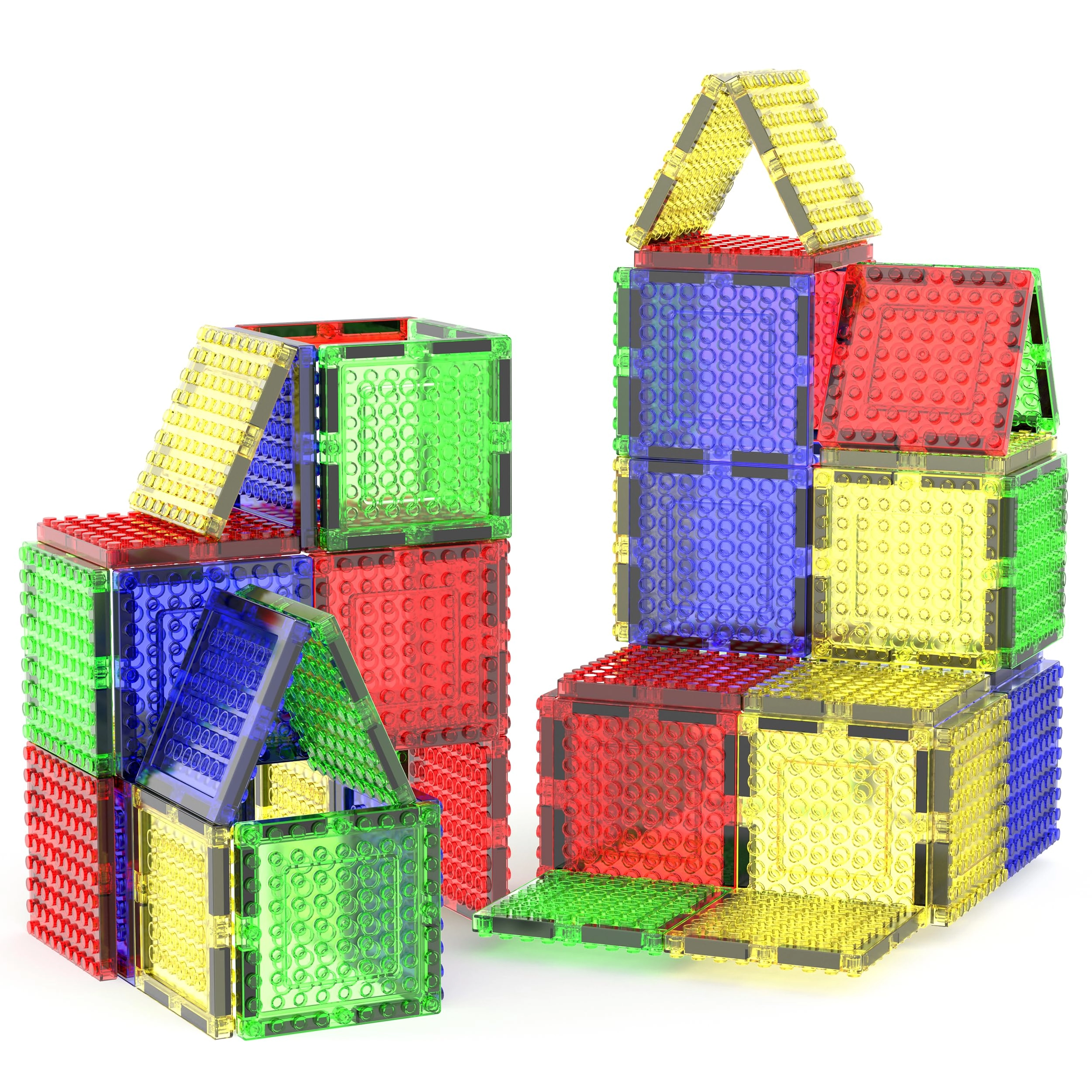 Magnetic Building Block Set - 12pcs