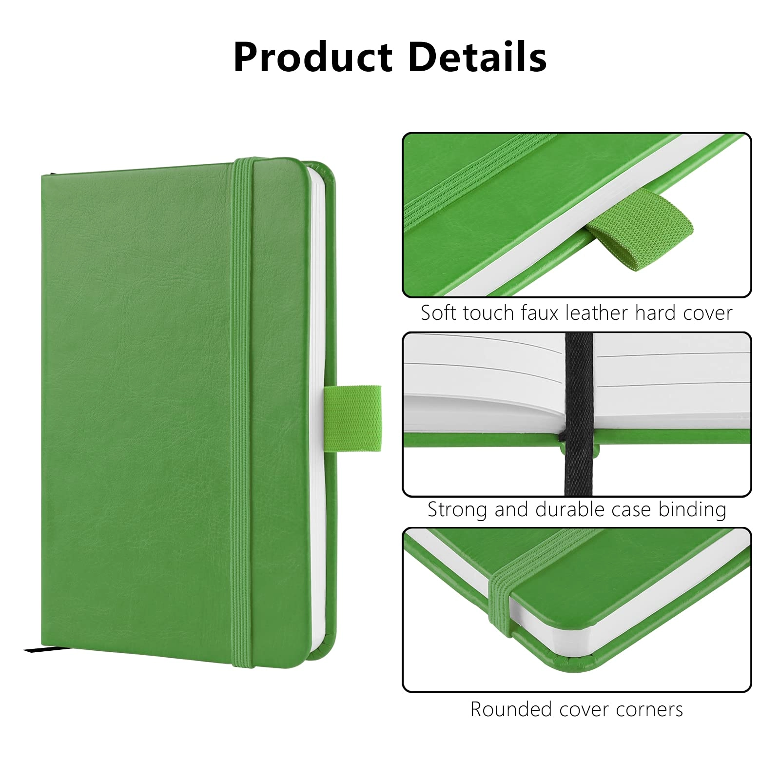 A6 Notebooks A6 Hardcover - Lined 100 Sheets