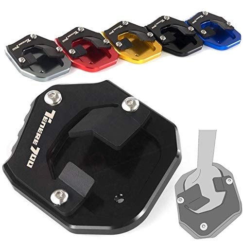 Motor Kickstand Enlarger Side Stand Pad Extension Support Plate Foot SidestandFit - Tenere 700 2019 2020 2021