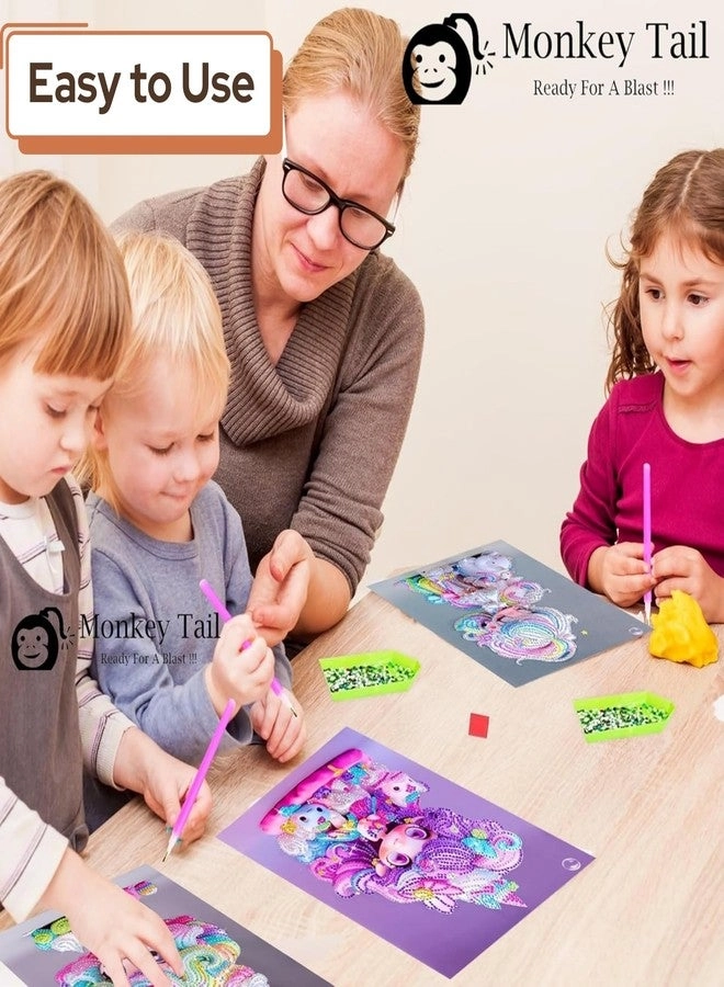 Icecream Princess Diamond Art - Assorted Design 6 piece(s)