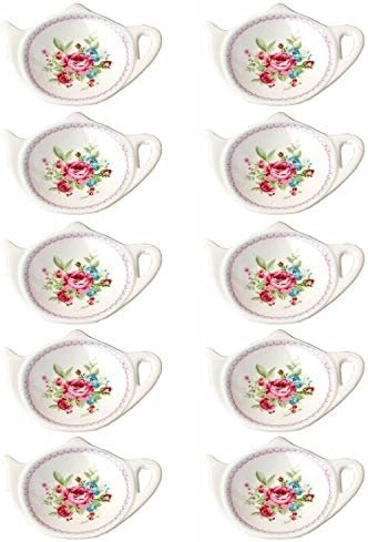 MZA STORES Tea Bag Holder - Porcelain