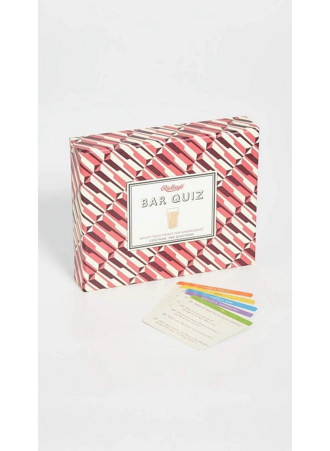 Bar Quiz Trivia - Card Game