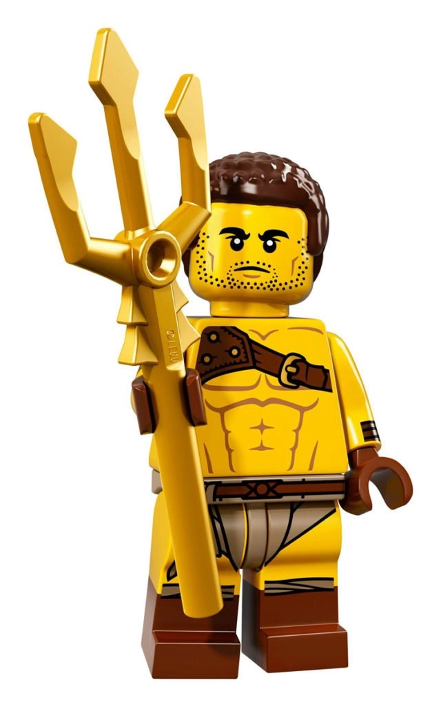 LEGO Minifigures Series 17 - #8 ROMAN GLADIATOR (71018) - Construction