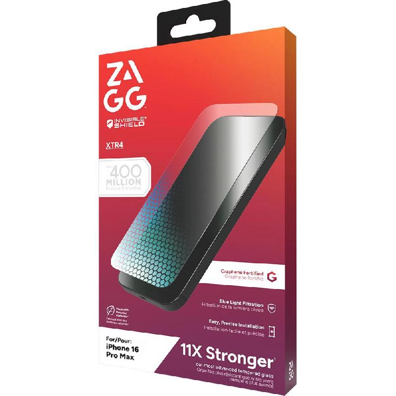 Clear Tempered Glass Screen Protector for iPhone 16 Pro