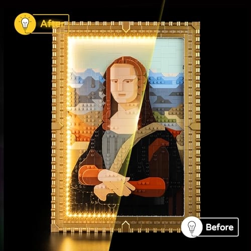 LED Light - for LEGO Art Mona Lisa 31213