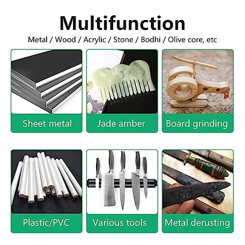 Mini Belt Sander - 7 Variable Speed 10 Sanding Belts