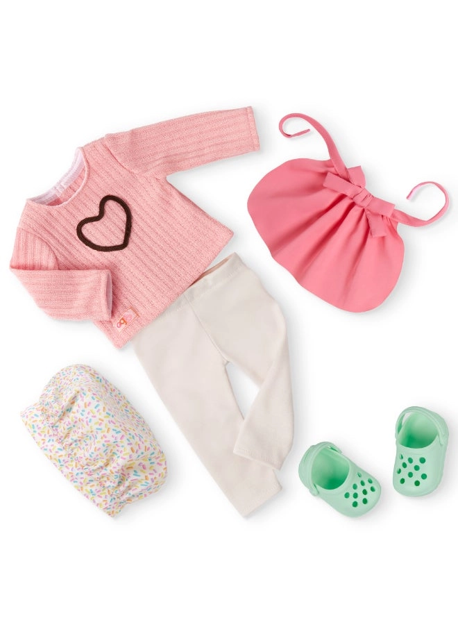 Emery Fashion Doll Playset - 18-inch Baking Ages 3+