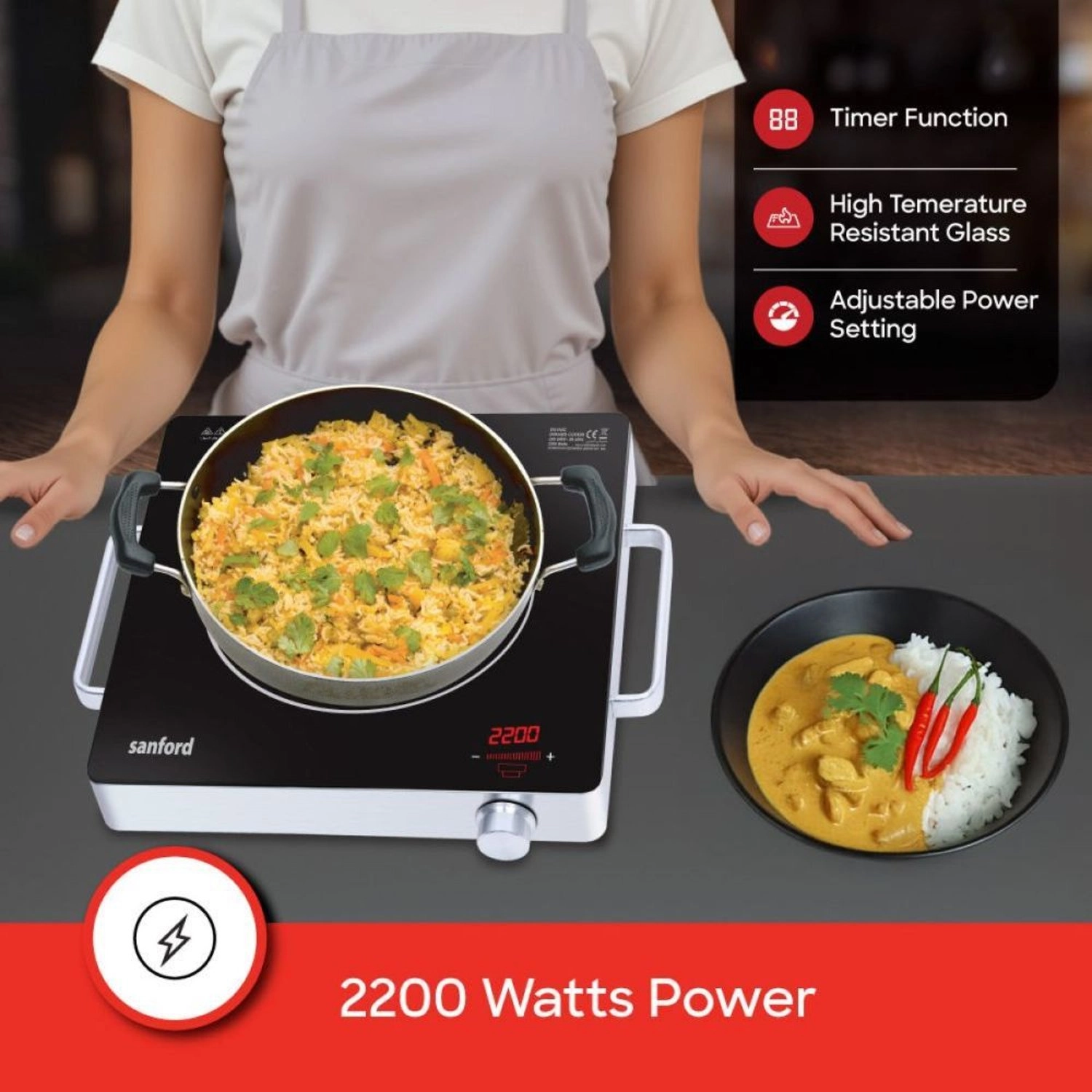 SF5196IC BS Electric hob