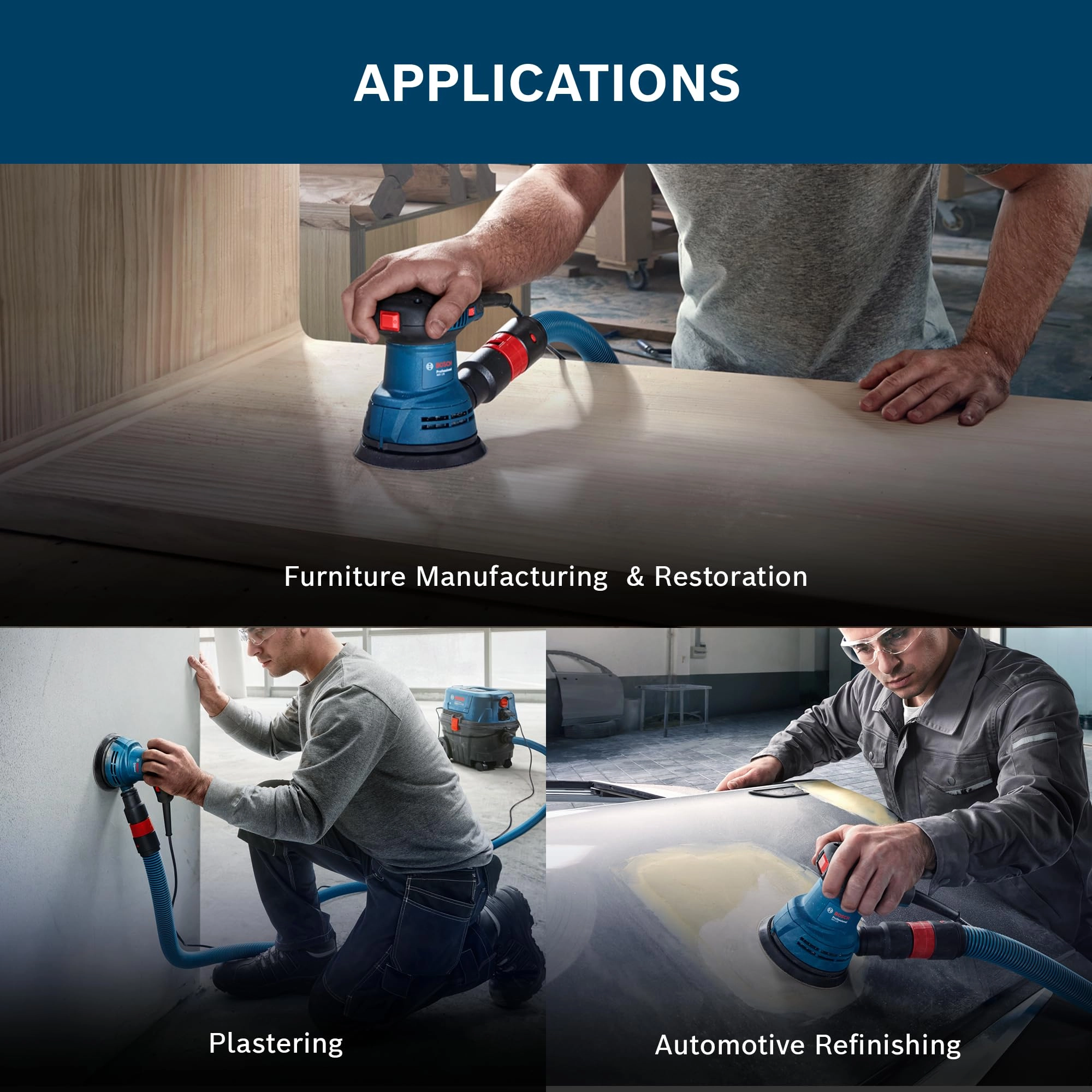 GEX 125 - 290 Watt Random Orbit Sander