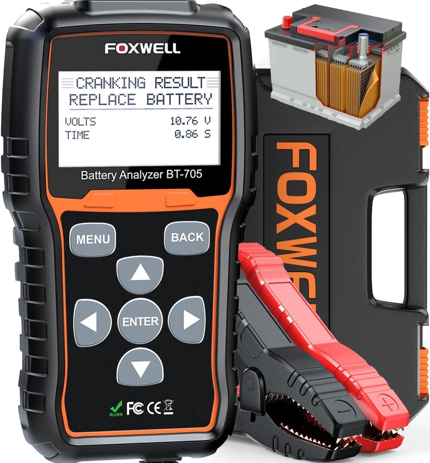 Foxwell BT705 - 24V 12V