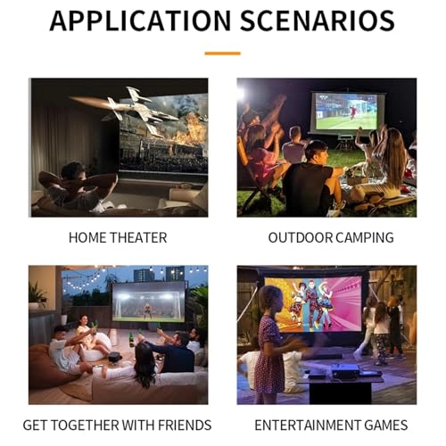 Mini Projector 6000 lm 1920x1080