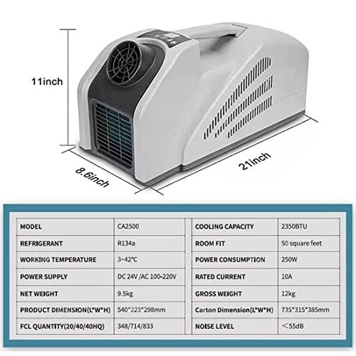 RV Air Conditioner - 2350 BTU 24v 240w