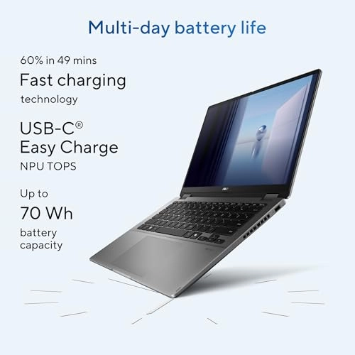 Vivobook Flip 14 TP3407SA-DS74 - 14'' Core Ultra 7 16GB DDR5 2TB SSD