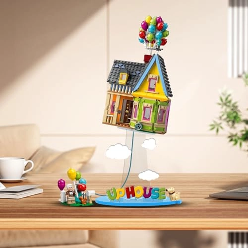 Acrylic Display Stand - Acrylic Up House for LEGO 43217