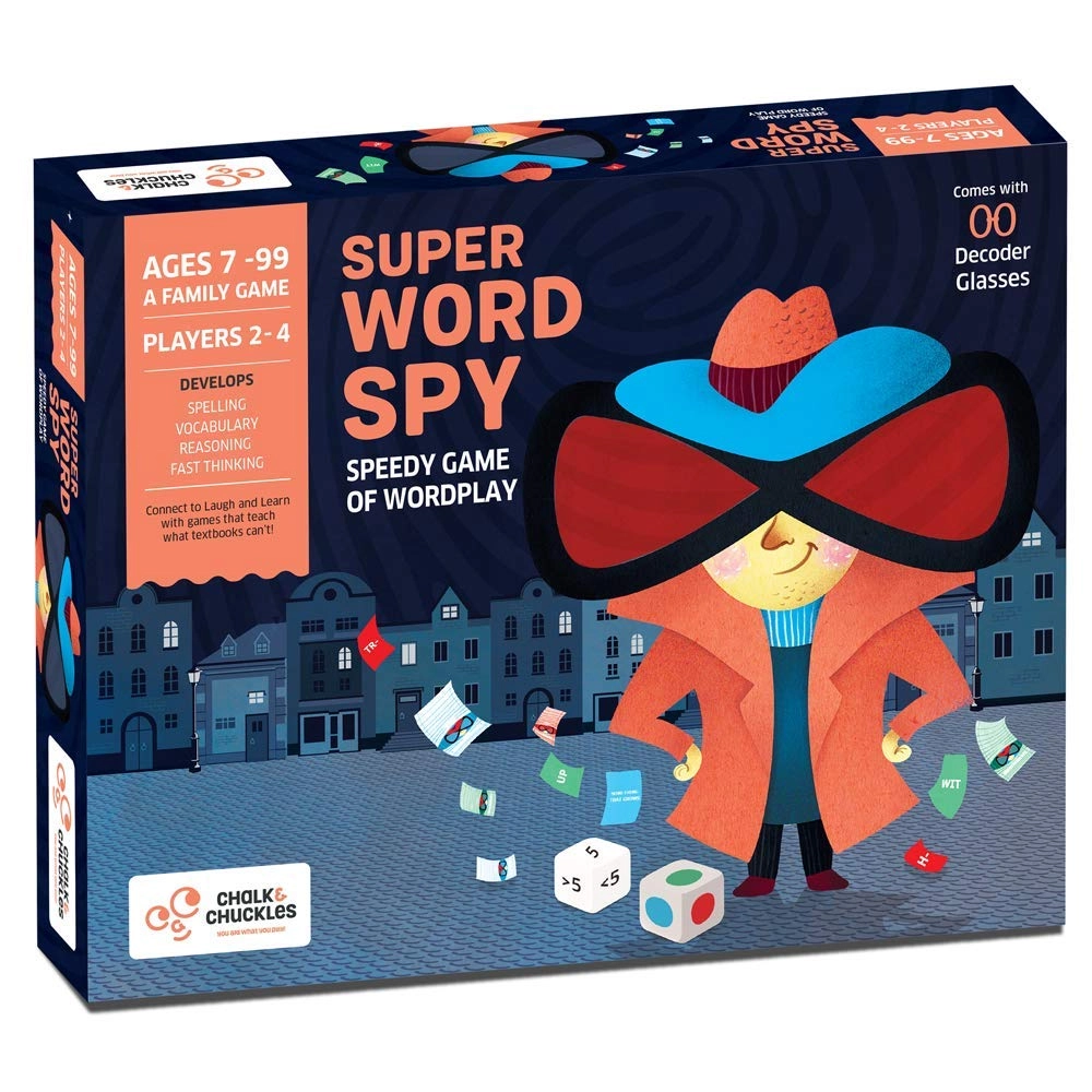 Super Math Spy + Super Word Spy - 8 to 99 Years 2 pieces