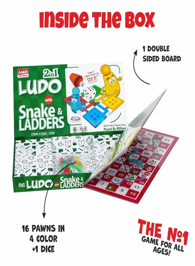 Ludo Pro - Double-sided Snakes and Ladders