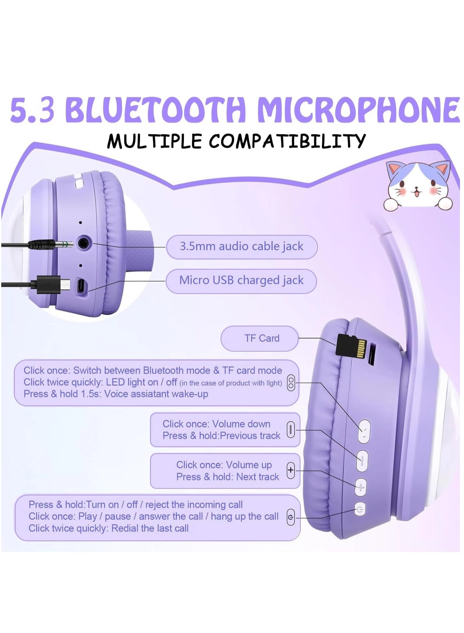 AKZ-02c Wireless Headphone