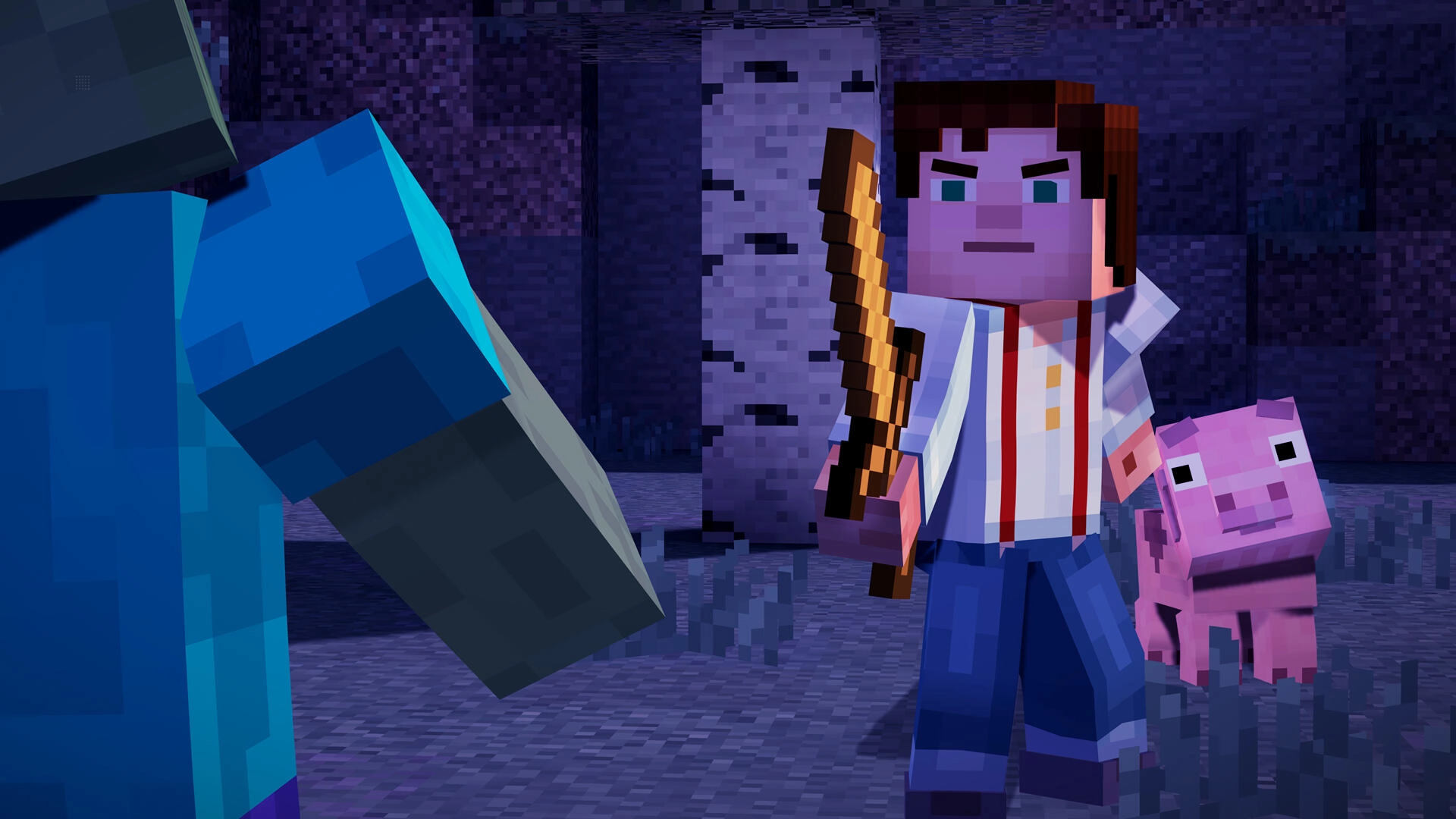 Minecraft Story Mode - A Telltale Game Series - Season Disc - PlayStation 3