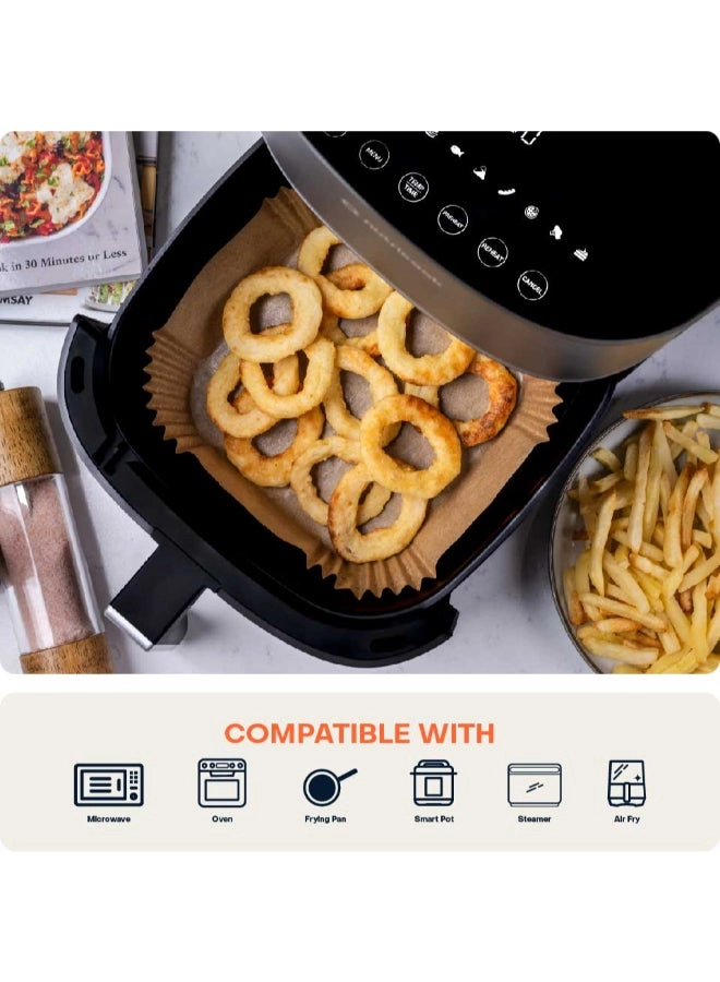 Air Fryer Liners - Wood 150pcs