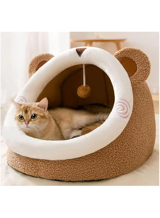 HuHa Mart Pet soft bed - round portable lightweight