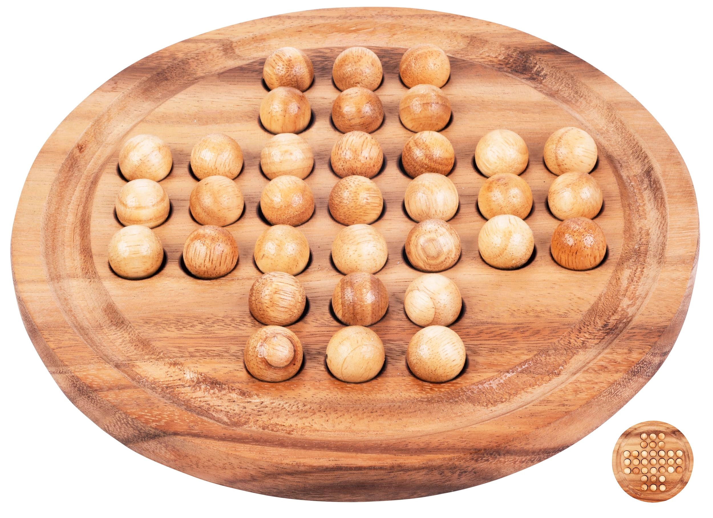 Engelhart Wooden Solitaire