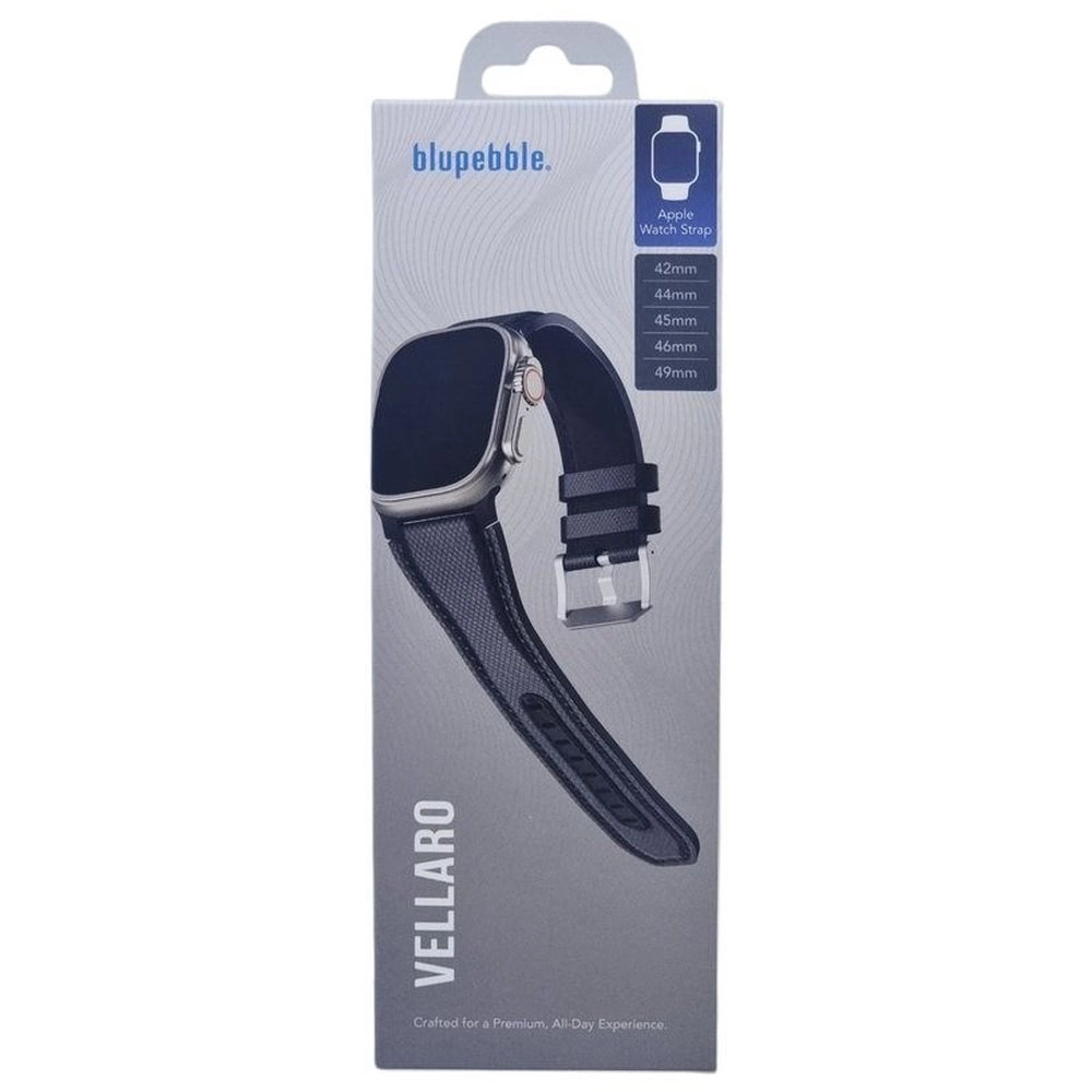 blupebble Vellaro Watch Strap for Apple Watch Ultra 3 and Series 11 - 49/46/45/44/42mm