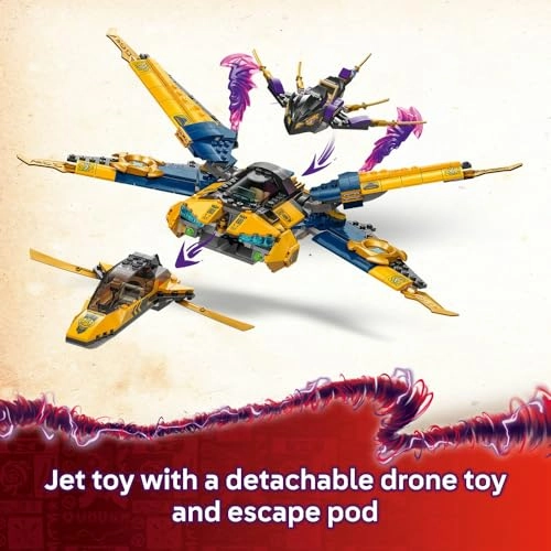 Ninjago Ras And Arin's Super Storm Jet (71833)