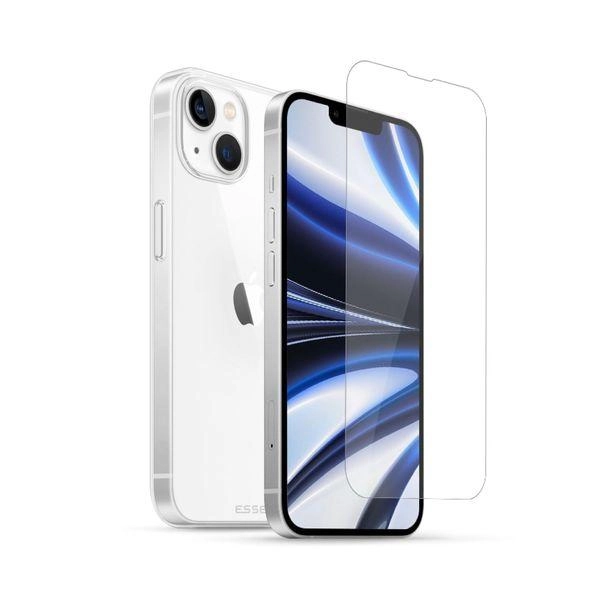 ESSE Aire Clear Soft Case for iPhone 6.1 (2022) + Tempered Glass for iPhone 6.1 (2022)