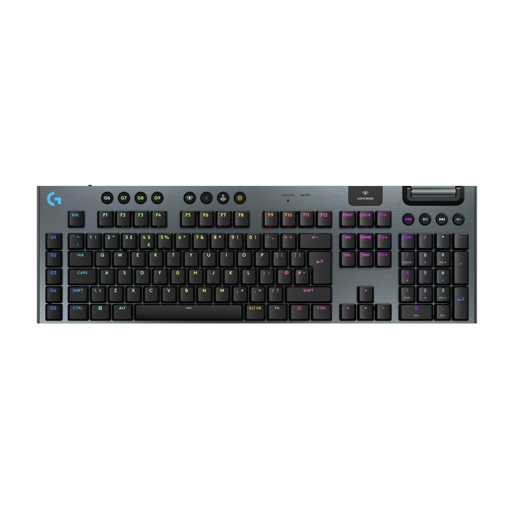 Logitech G915 X LIGHTSPEED - UK Wired/Wireless